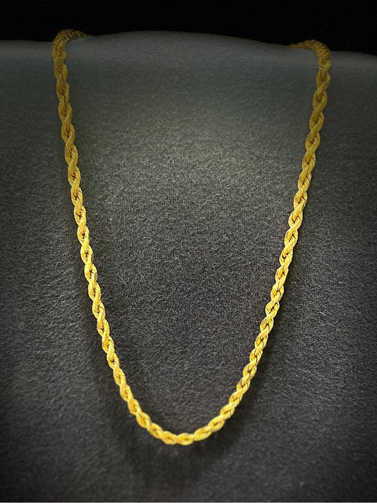 Jewelry - 14K Peruvian Gold Rope Necklace